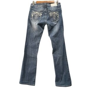 Grace in LA Bootcut Jeans Womens Size 28 Embroidered Western Cowgirl Rodeo